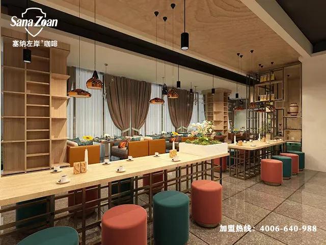 塞納左岸咖啡連鎖店南昌三店入駐,省圖書館配套咖啡店