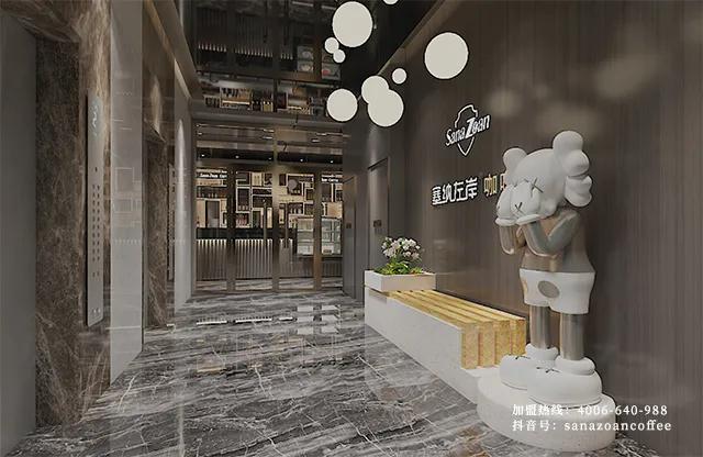塞納左岸咖啡連鎖店入駐陜西安康,500㎡酒店配套咖啡店